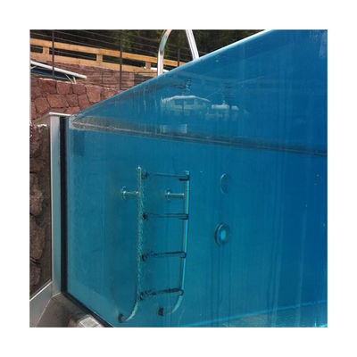 Infinity Pool Glas Glasvezel Lap Pool Intex Crystal Blue Polyester zwembad