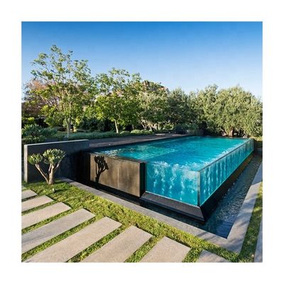 1.20 g/cm3 Dichtheid Glasvezel Liner Doorzichtig Acryl Panel l Buitenzwembad