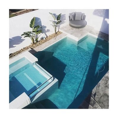 Familie zwembad seizoen 12m Outdoor Acryl glasvezel duik FRP Inground zwembad