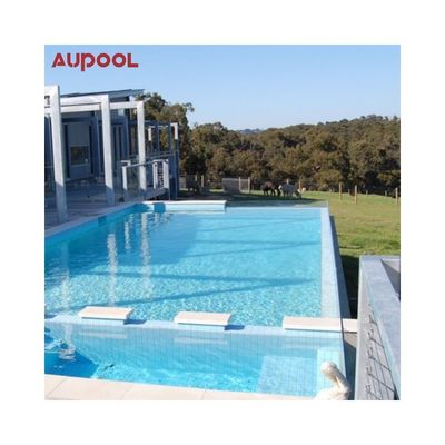 Gezinszwembad Lang 8 Meter Buiten Massage Spa met eindeloos Acrylglas zwembad
