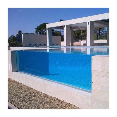 Hotel Custom Acrylic Glass Panel Glasvezel zwembad met 100% Virgin PMMA Aupool