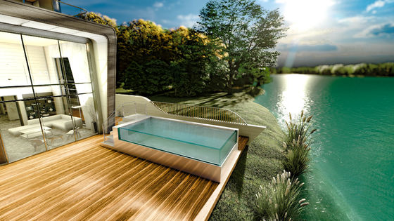 Fitness zwembad eindeloos zwembad Container zwembad Spa zwembaden Edelstaal zwembad