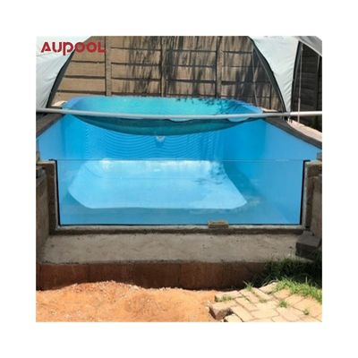 50 mm helder dik acryl glas voor een infinity zwembad weerbestand