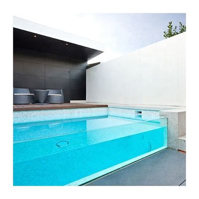 Superieure acryl zwembad glas Duurzame functie voor eindeloze zwembad water oneindig zwembad