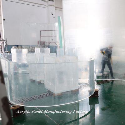 Superieure acryl zwembad glas Duurzame functie voor eindeloze zwembad water oneindig zwembad