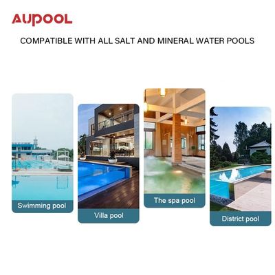 15-45 g Chloor Uitvoer Zout Chloor Generator AUPOOL 2 in 1 Voor openbaar zwembad