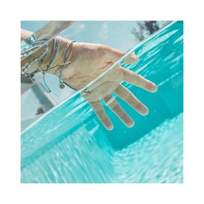 100% puur ruw lucite materiaal PMMA AUPOOL zwembadglas met acrylpaneel