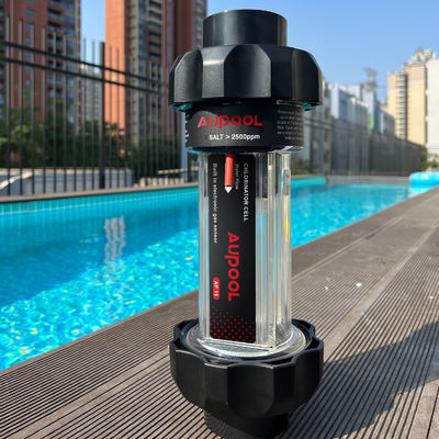 Zoutchlorinator voor zoutwaterbad 27.5Vdc Uitgang 100.4-190.1 Watt Energieverbruik