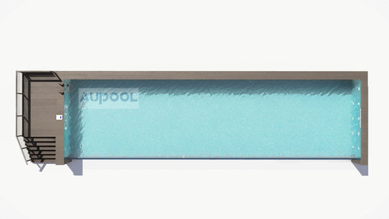 Onovertroffen Infinity Transparent Finish zwembad voor Hotels Scholen Sanatoriums en sportscholen