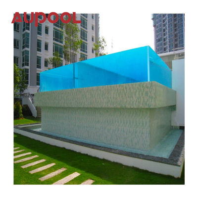 100% geïmporteerd Lucite PMMA acrylpaneel voor modern ontwerp buitenzwembad
