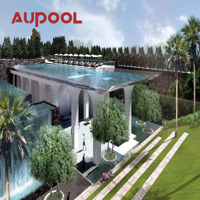 Acryl-100% Lucite PMMA Geïmporteerd Commercieel Pvc Opblaasbaar Doorzichtig Pool Dome