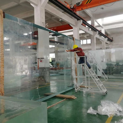 Hotel zwembad venster Installatie Aupool niet-vergeelend zwembad venster voor container zwembaden