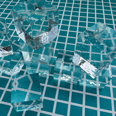 Doorzichtige acryl zwembad Duidelijke monsters voor buitenzwembaden