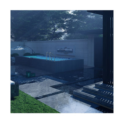 Hoge lichttransmissie 92,5% Lucite Acrylic Prefab Pool voor hotel achtertuin