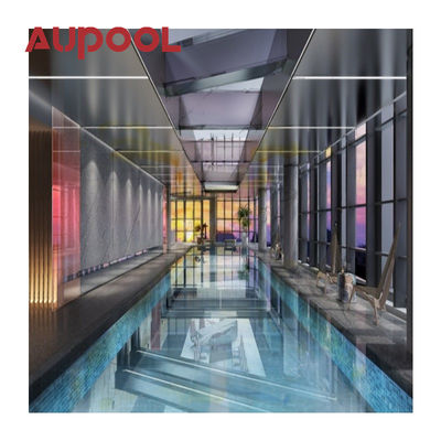 30 mm-950 mm dikte gegoten acrylpaneel voor buitenzwembad waterval cascade