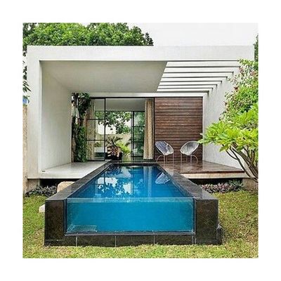 Privé villa Tuin Acryl glas zwembad weerbestendige vloer zwembad