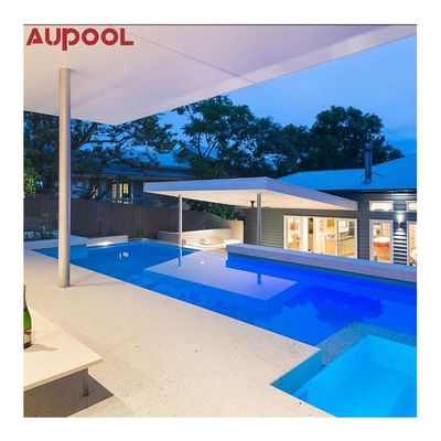 Op maat gemaakte acryllucite prefab geïntegreerde zwembad voor privéwoning