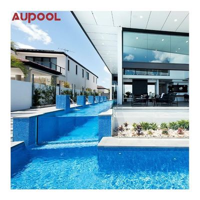 Moderne privé inground geprefabriceerde scheepvaart rechthoekig glasvezel zwembad