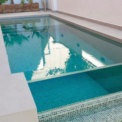 1.20 g/cm3 Dichtheid Glasvezel Liner Doorzichtig Acryl Panel l Buitenzwembad