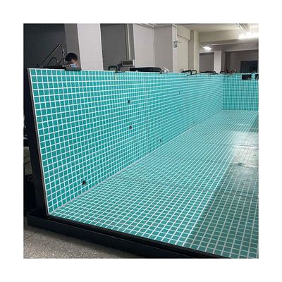 Snijdservice Prefabricated Lucite Acrylic Swimming Pool voor achtertuin AUPOOL Outlet