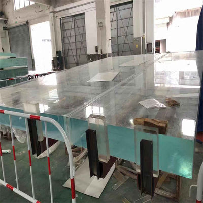 PMMA Lucite Plexi Glaspaneel Venster voor zwembad Gemakkelijk schoon Op maat gemaakt ontwerp