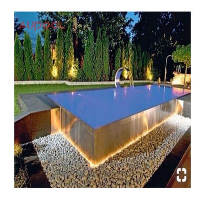 Acryl-100% lucite PMMA Geïmporteerde bovengrondse zwembaden -UV-panelen voor buiten