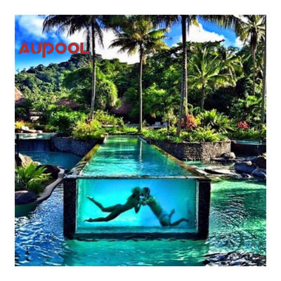 AUPOOL PMMA Lucite glasplaat voor acryl zwembad Transparent plexi glaspaneel
