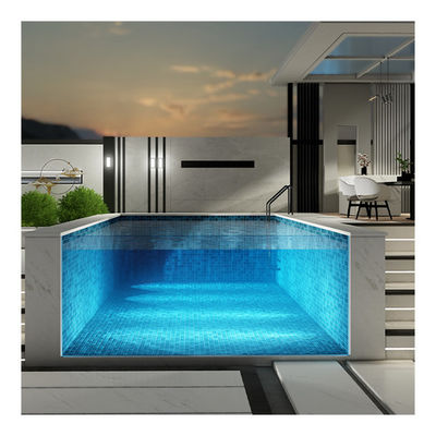Fliter Pump Accessoires Hotel boven de grond Prefab eindeloos Acryl paneel zwembad
