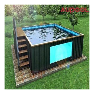 Pooltechnologie Droge thermostatische polymerisatie Acrylpanelen voor buitenzwembad