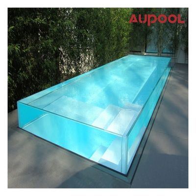 Pooltechnologie Droge thermostatische polymerisatie Acrylpanelen voor buitenzwembad