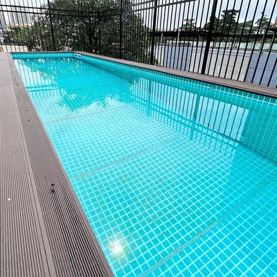 Gemakkelijk te installeren Endless Container Pool Swim Spa met Acryl Venster Materiaal PMMA Lucite
