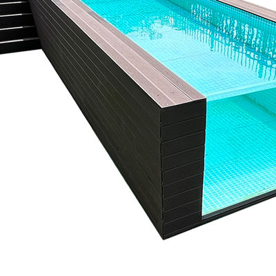10 Werkdag Leading Time Acryl mini modulaire zwembadconstructie voor een gemakkelijke installatie