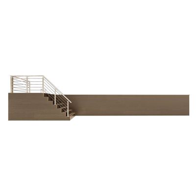 Composite Plate Steel Structure FRP Optioneel Acryl zijde panelen voor zwembad waterpark