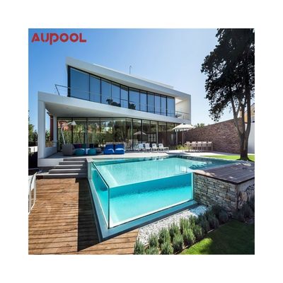 30-950 mm Dikte Glasvezel Draagbaar boven de grond Acryl zwembad