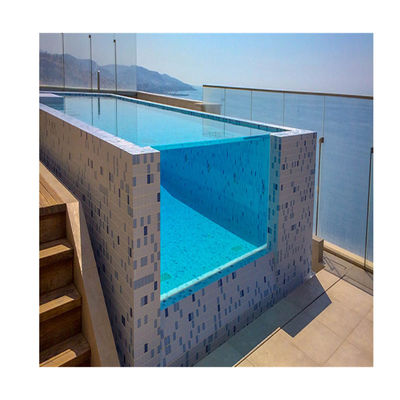 Doorzichtig Villa zwembad in AUPOOL stijl Acrylmassage Baby Spa zwembad