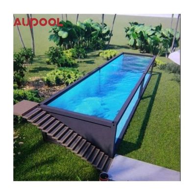 Doorzichtig Villa zwembad in AUPOOL stijl Acrylmassage Baby Spa zwembad