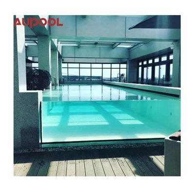 Familie zwembad seizoen 12m Outdoor Acryl glasvezel duik FRP Inground zwembad