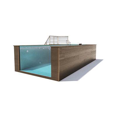Acrylische niet-vergeelende prefab piscina 30 voor luxe buitenzwembaden
