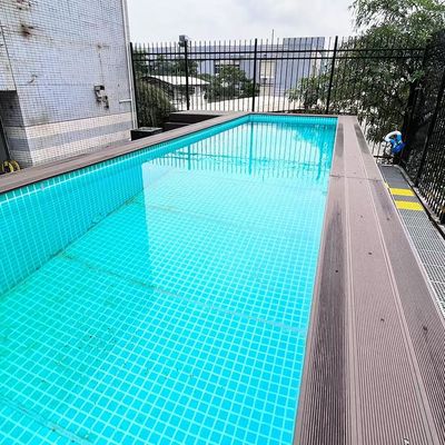 Buitenspa zwembad Makkelijk te installeren Glasvezel zwembad met luchtpomp accessoires
