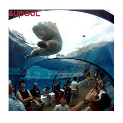 Villa zwembad AUPOOL Spa Plexiglasplaten voor heldere acryl zwembad glazen muren