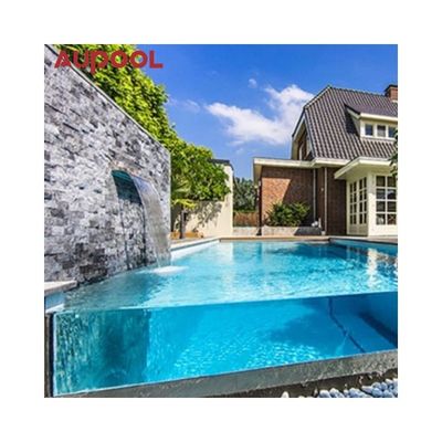 Gezinszwembad Lang 8 Meter Buiten Massage Spa met eindeloos Acrylglas zwembad