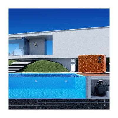 Op maat gemaakt Acrylpaneel Dikte Koffie Kleur Glasvezel Achtertuin Sky Lap Pool Design