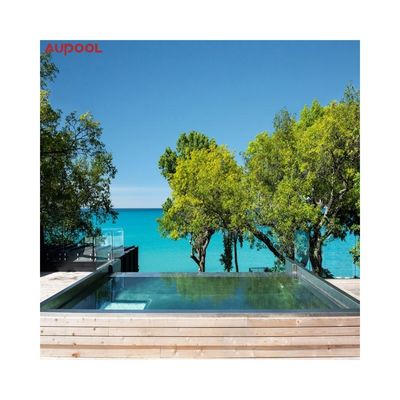 Verbeter uw buitenruimte met AUPOOL High Fashion Clear Thick Acrylic Swimming Pool