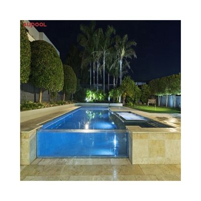 Villa zwembad luchtpomp accessoires 50mm 80mm dik volledig helder acryl glasplaat paneel