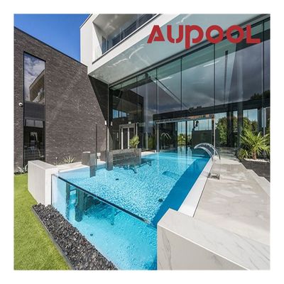 Gezinszwemseizoen Essentieel Op maat gemaakt Transparent Plexiglas Acryl Plaat Zwem zwembad met luchtpomp