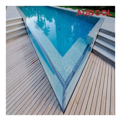 Gezinszwemseizoen Essentieel Op maat gemaakt Transparent Plexiglas Acryl Plaat Zwem zwembad met luchtpomp