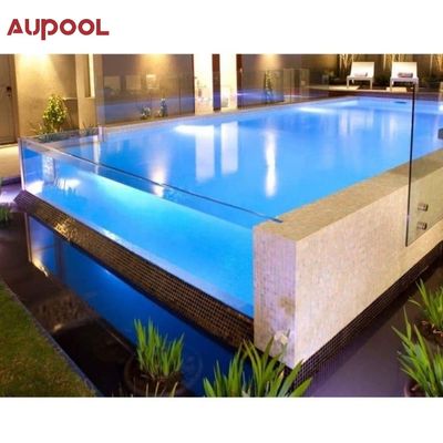 Buiten Prefab zwembaden Custom Acrylic klein zwembad voor familie herinneringen
