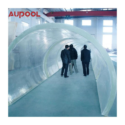 Duidelijk gegoten acryl zwembadpaneel Anti-UV plexiglasplaat voor buiten zwembadwand