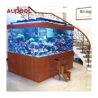 Doorzichtige acrylwand voor zwembad aquarium aangepast 100 mm dikte tuin landschap