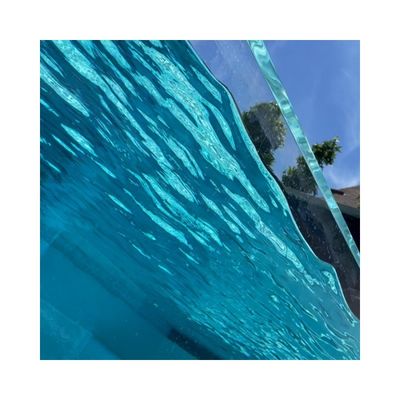 Kleurrijke verlichting decoratie voor buiten Acrylic Water Sheer Afdaling aangepast grootte